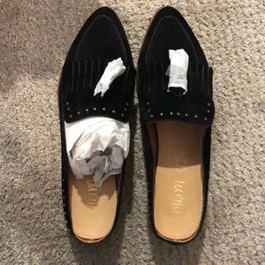 MI,IM Berlin Faux Suede Tassel Loafer